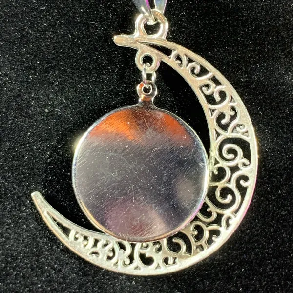 Celestial Crescent Moon Necklace - Image 5