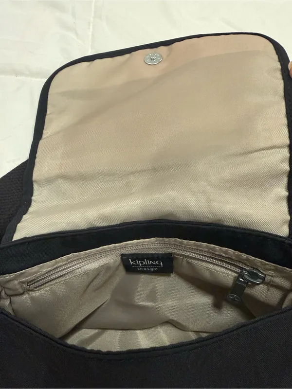 Kipling Sabian Mini Crossbody Bag - Black Noir - Image 6