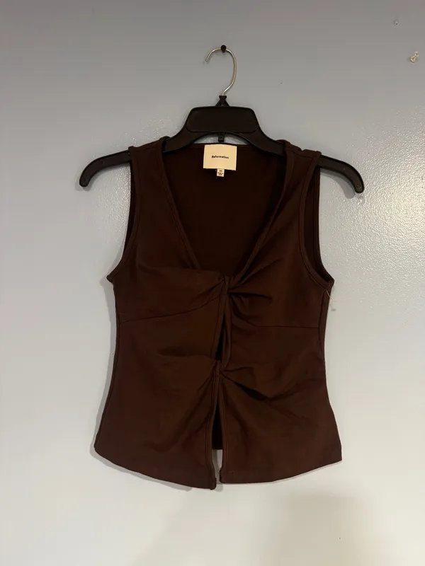 Reformation Tofi Knit Top - Image 2