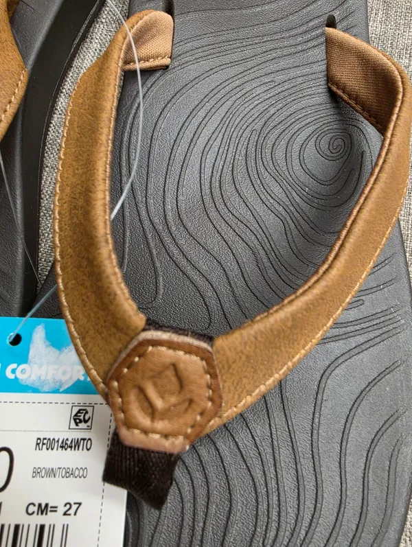 NEW Reef Zen Love Flip-Flop Sandal Tobacco 10 - Image 2
