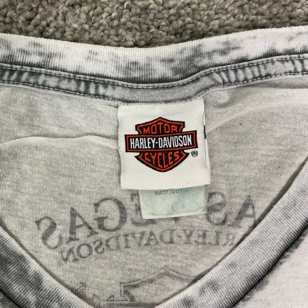 Y2k womens harley‎ davidson tshirt - Image 3