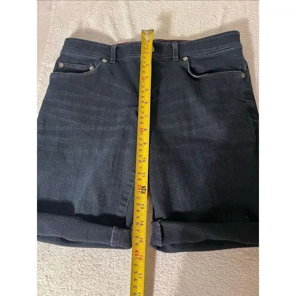L.L. Bean Denim Shorts Women’s Size 4 Blue - Image 7