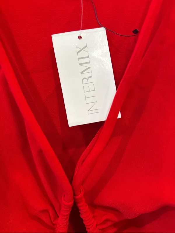 ALC Frank Leslie LS Mini Dress Size 8 NWT Red Long Sleeve $495 - Image 4