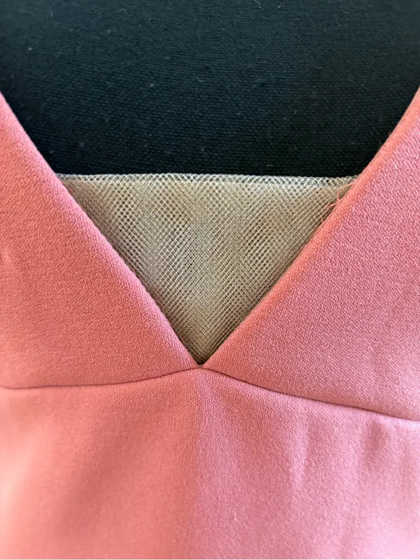 Elliatt Aster Dress Rosewood Pink Bow Shoulder Cocktail Mini Dress Sz M Modern - Image 7