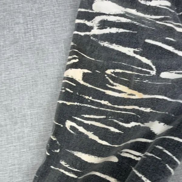 Vintage Guess By Georges Marciano Jeans Womens 28 Gray Zebra Skinny Ankle Zip - Image 9
