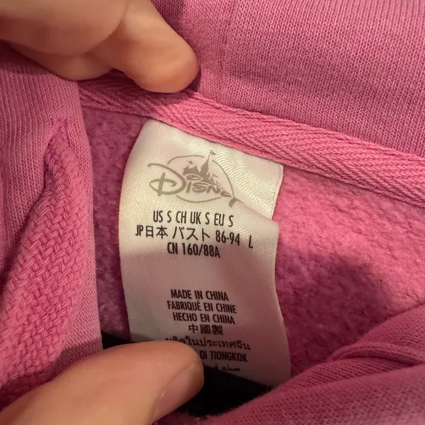 Disney Pocahontas Pink Graphic Women's‎ Hoodie - Image 4