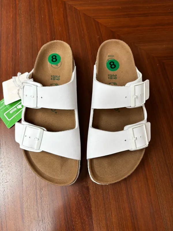 Birkenstock Papillio Arizona Flex Platform Sandals in White 39 8.5 - Image 5