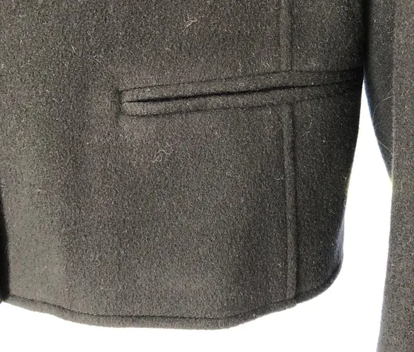 Vintage Louben Cashmere/Wool Black Jacket Petite M - Image 5