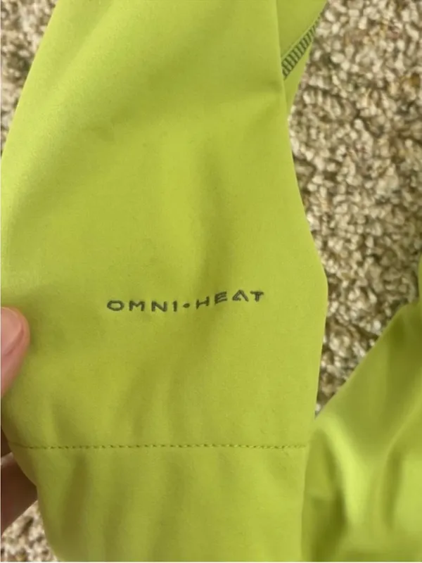 Columbia Women's Lime Green Hooded Softshell Jacket - Image 7