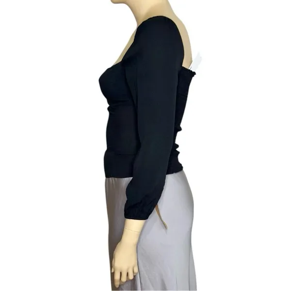 REFORMATION Reign Top, Black,12 (US) - Image 6