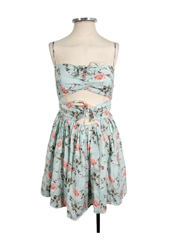 NEW Hello Molly Rosy Days Mini Dress Size 6 - Image 2