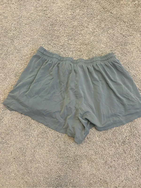 aerie Sage Green Athletic Drawstring Shorts in Silky Soft Fabric - Image 4