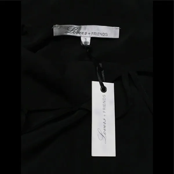 Lovers + Friends New. Silky spaghetti double spaghetti strap mini. - Image 5