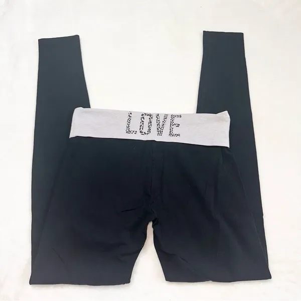 Y2K Victoria’s Secret Fold Over Leggings! - Image 3