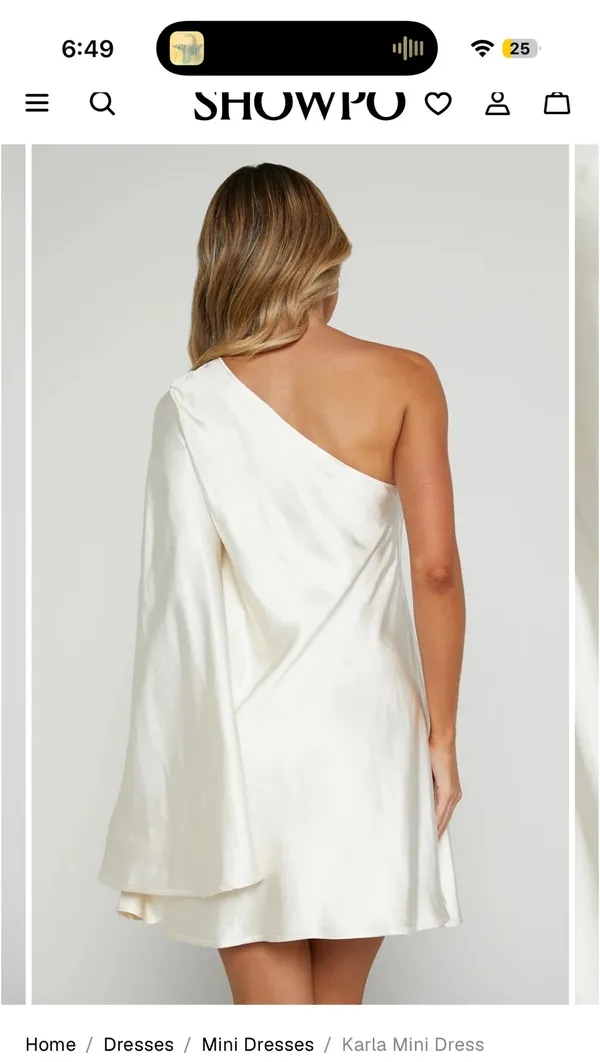NWT Showpo KARLA MINI DRESS size 2 - Image 3