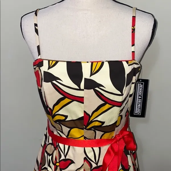Jessica Howard floral print sleeveless dress NWT - Image 5