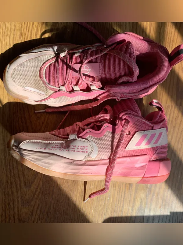 adidas Dame 7 Dolla Women Shoes Sneaker Size 6 Basketball Shoes Athletic - Image 2