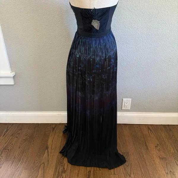 Silence + Noise Strapless Pleated Maxi Dress Size 8 NWT‎ - Image 4