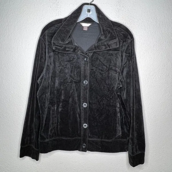 Vintage White‎ Stag Velour Jacket Size XL - Image 5