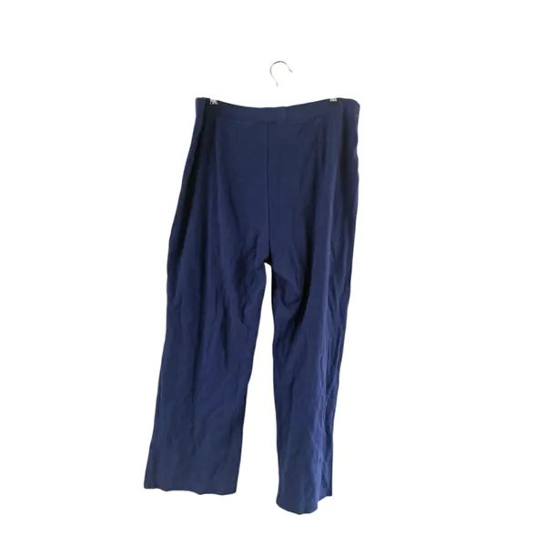 Women's Appleseed's Navy Wide Leg Pants L - Image 3