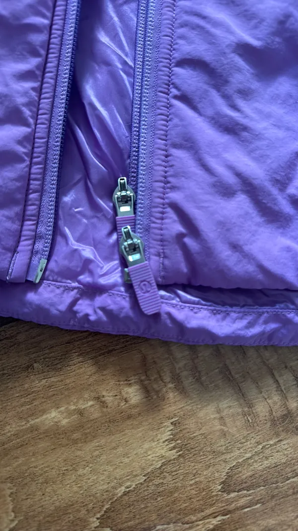 lululemon purple vest with removable hood - Image 2
