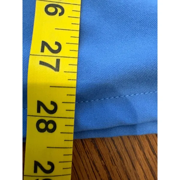 FIGS Scrub Top Womens XXL Blue V-Neck Three Pocket Technical Collection - Image 6