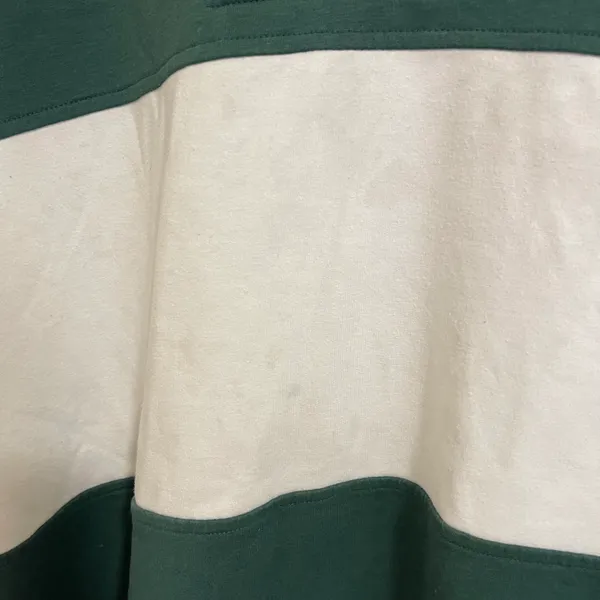 Women’s Two-Tone Button Half Placket Sweatshirt Size Medium (Lightly Used) - Image 2