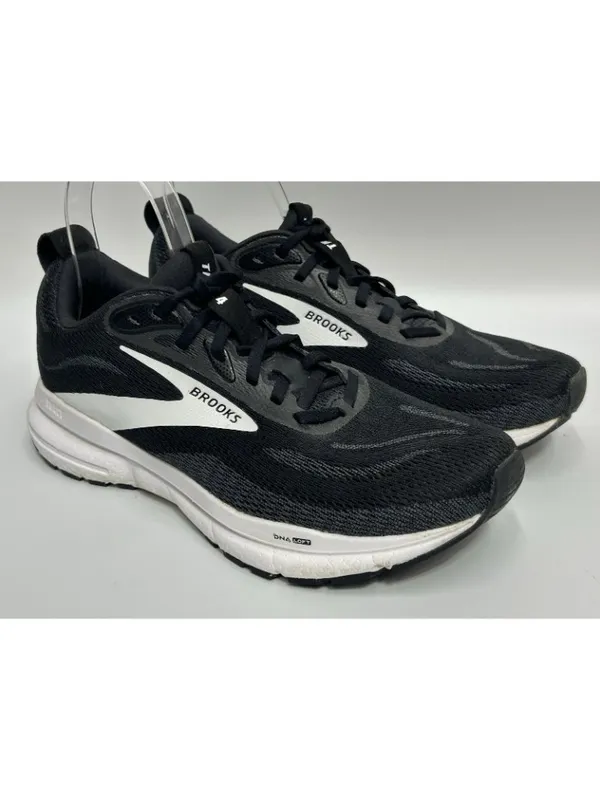 Brooks Trace 4 Sneakers Shoes Womens Size 8.5 Wide Black 1204411D090 Running - Image 2