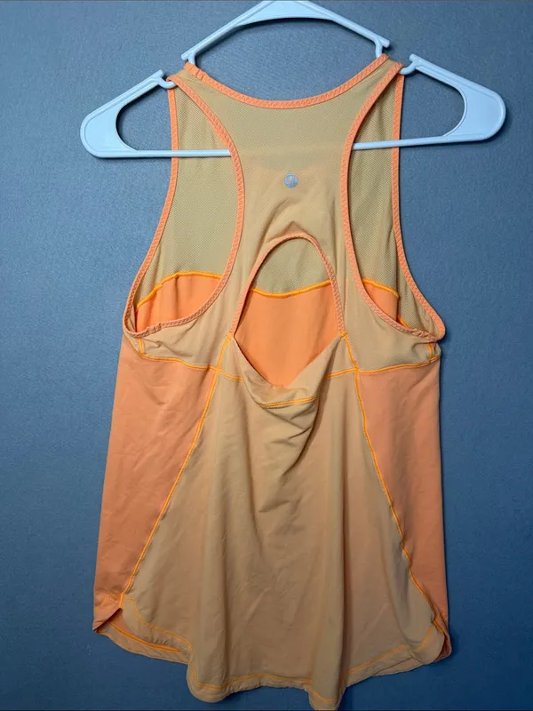 lululemon athletica Peach and Orange Racerback Tank - Image 2