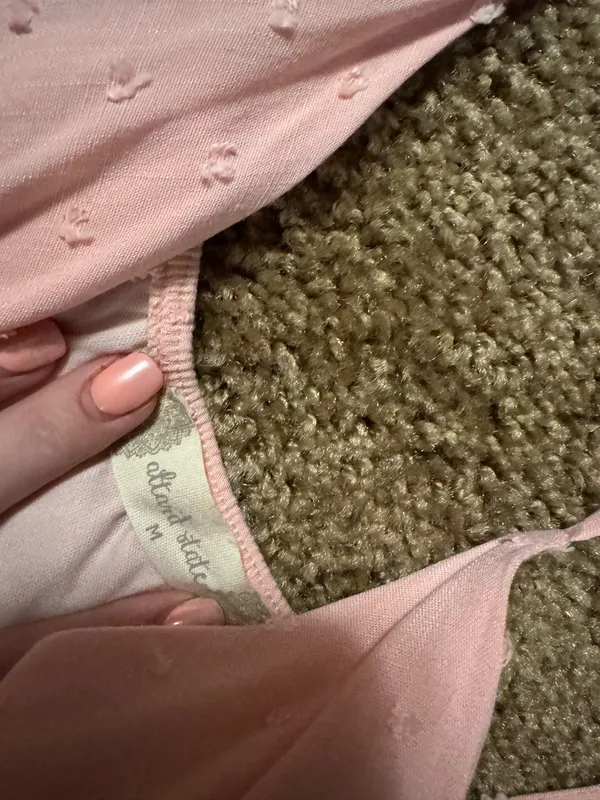 Pink altard state romper  - Image 6