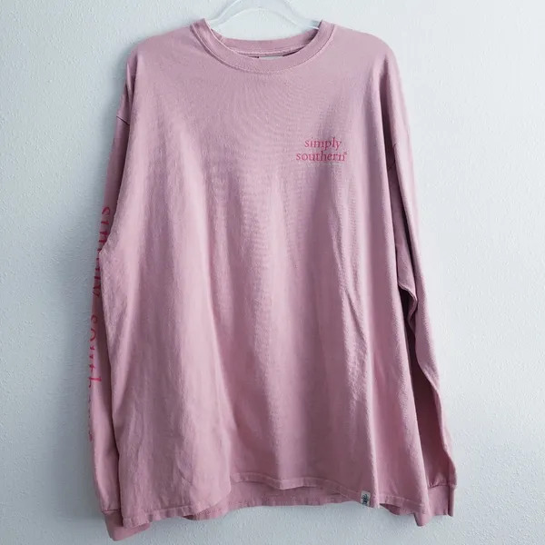 Simply Southern Theres Nothing Tacos Can't Fix Long Sleeve Shirt - Image 3
