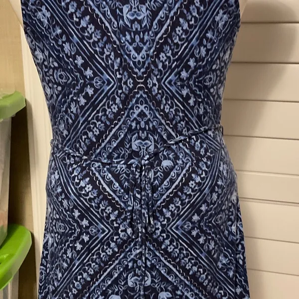 Motherhood Maternity Navy Patterned Maxi Dress - Image 7