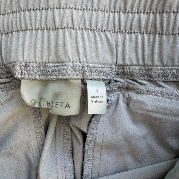 Athleta Women's Gray LaViva Dance Track Pants - Size 4 - Image 7