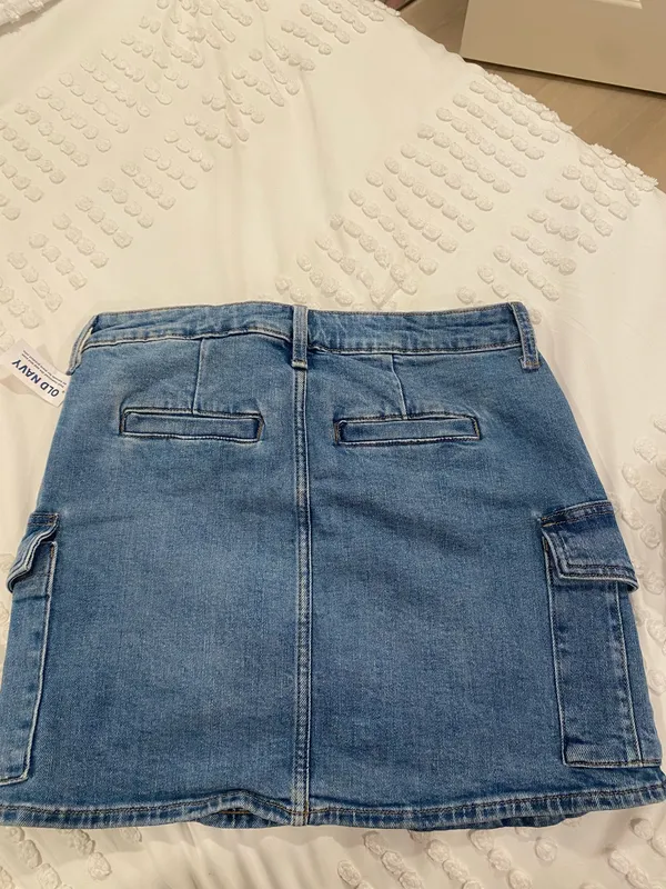 Old Navy Jean Skirt Denim - Image 2