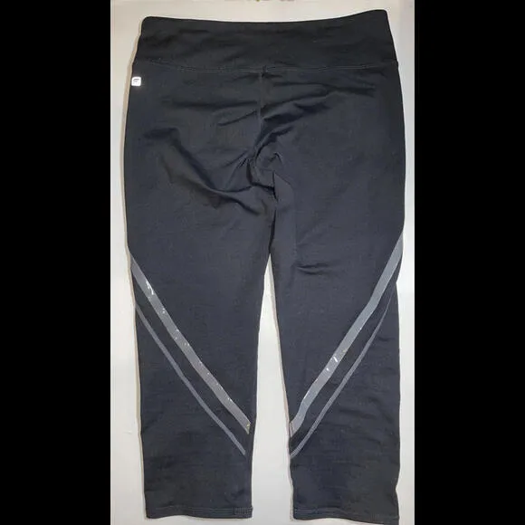 Fabletics black‎ capri leggings Medium - Image 2