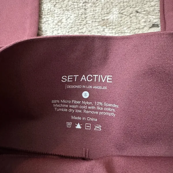 Set Active Sculptflex Seamless Leggings in Canyon Size Small - Image 4
