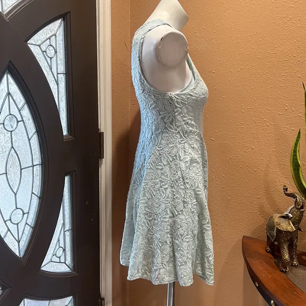 Free people mint green lace dress - Image 4