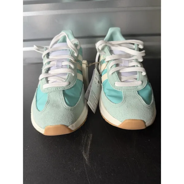 Adidas Sportswear‎ Run 70s 2.0 Sneakers Women's Size 7.5 Aqua Off White Shed - Image 2