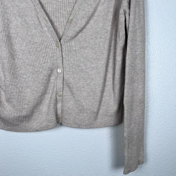 Old Navy Women's Long Sleeve Button Front Cardigan Sz XL‎ Cream - Image 4