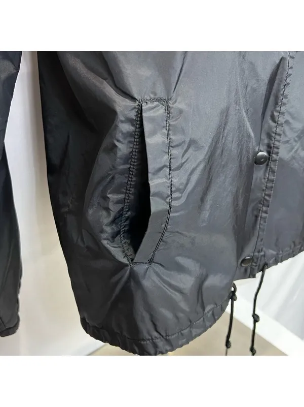 Vans Thanks Coach Lightweight Jacket Size M Black - Image 8