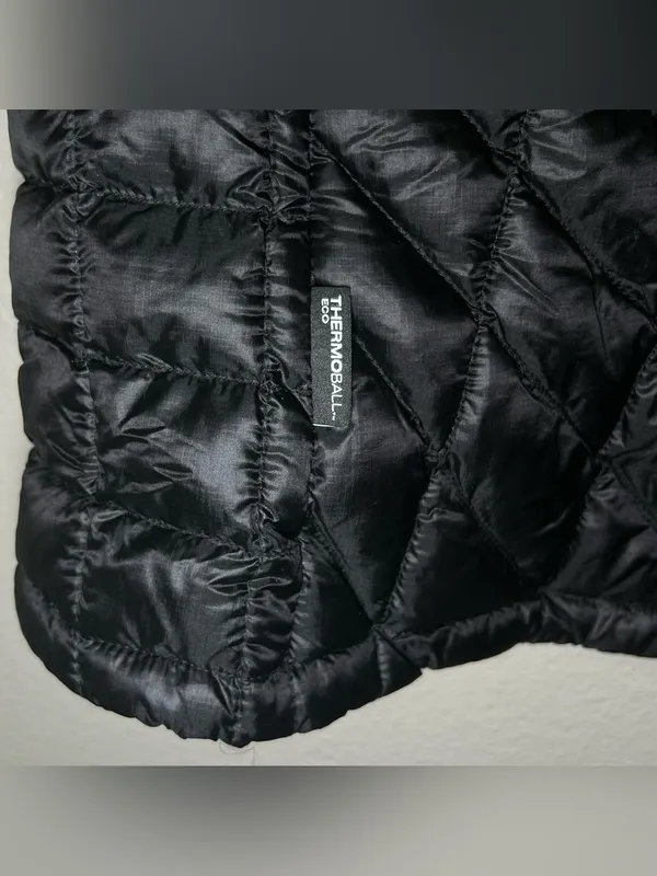 The North Face Thermoball Trekker Black Insulated Full Zip Vest Women’s Size XL - Image 7