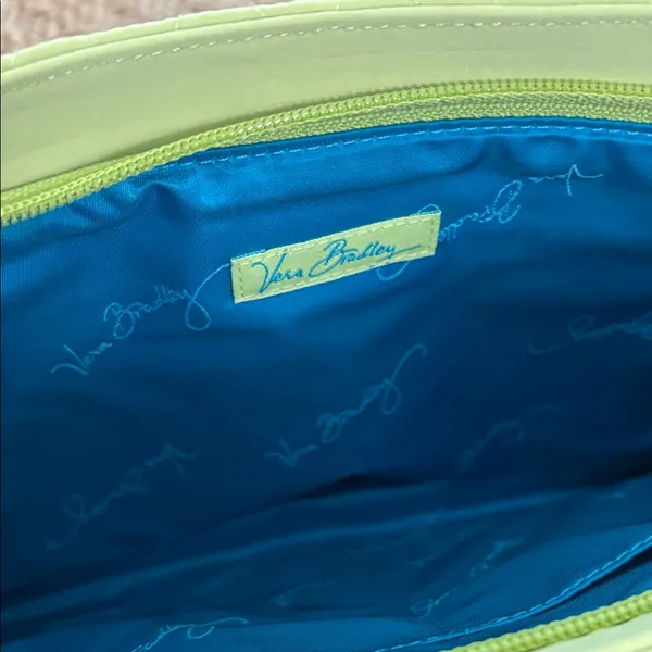 Vera Bradley Quilted Light Lime Shoulder Bag - Image 7