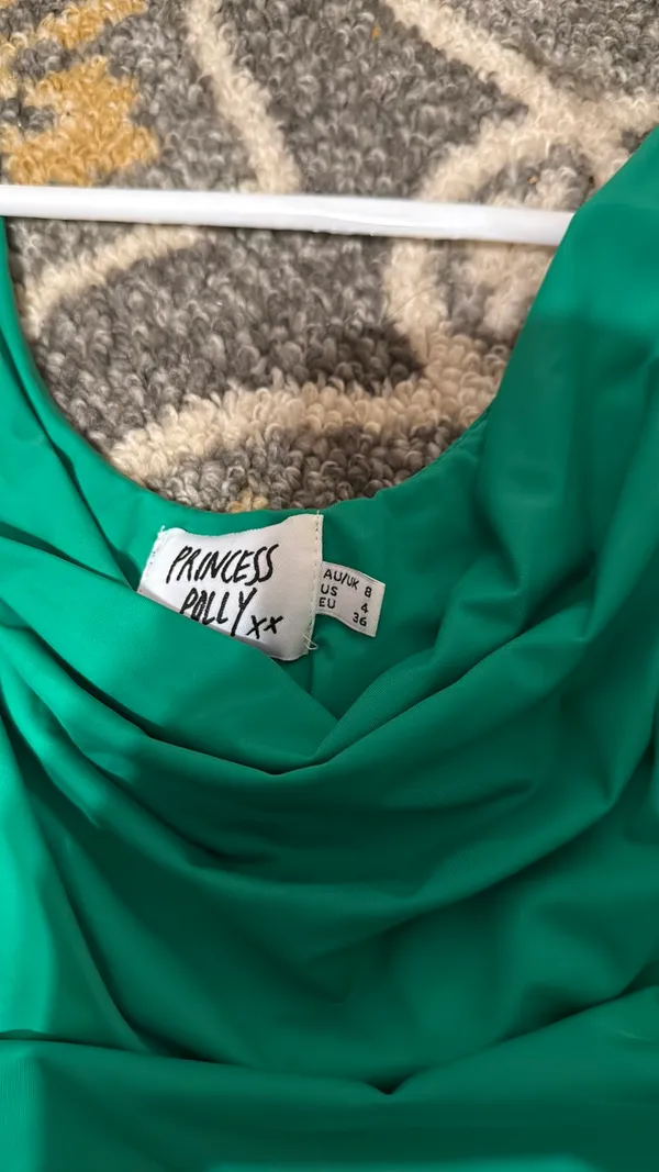 Green Blouse Princess Polly emerald  - Image 2