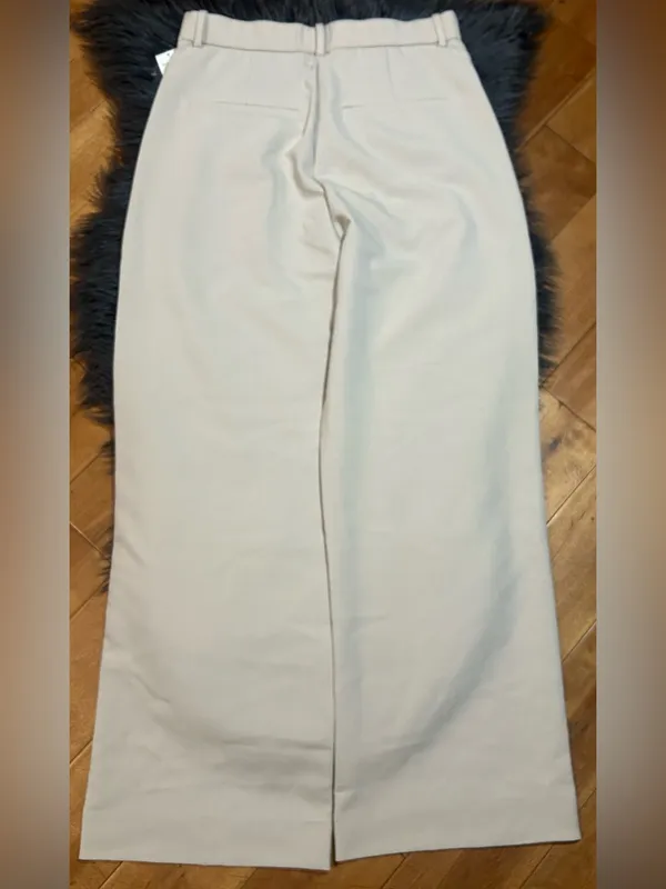 Abercrombie & Fitch Ultra High Sloane Tailored Wide Leg Pants Size 30/10 - Image 4