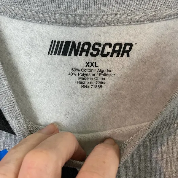 Nascar Graphic Logo Sweatshirt Size XXL - Image 6