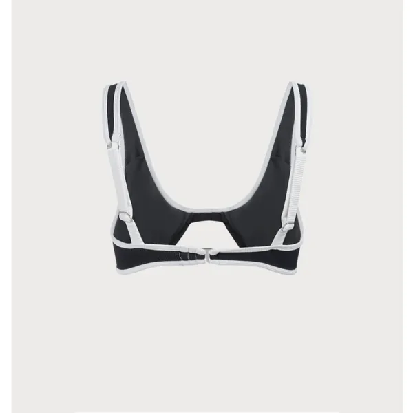 Berlook Contrast Trim Underwire Bikini Top and bottom 57 White Size M - Image 9