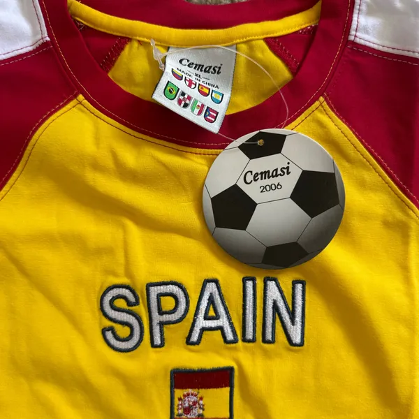 Spain baby tee Yellow - Image 3