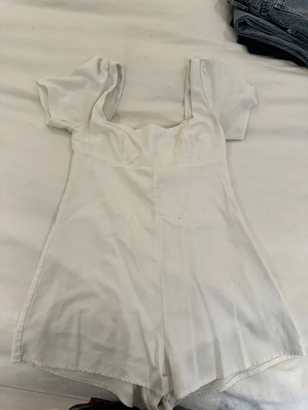 Princess Polly White Romper - Image 2