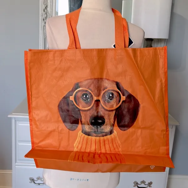 Puppy Dog Tote Orange - Image 7