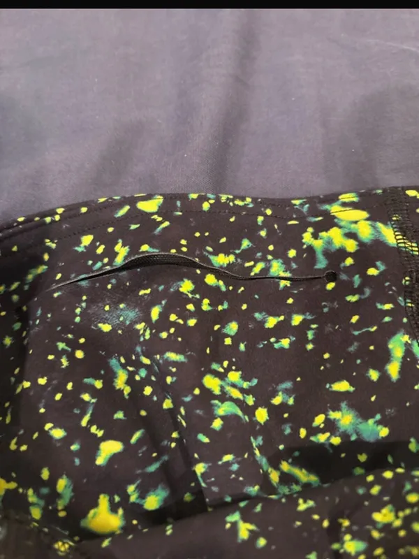 lululemon athletica Neon Green Splatter & Purple Tie-Dye Leggings Duo - Image 6